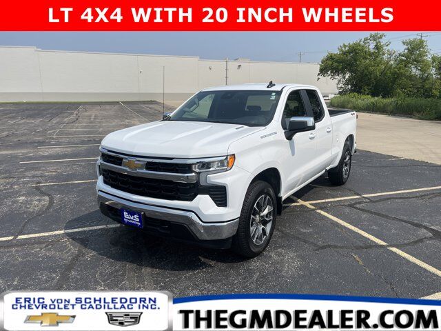 2025 Chevrolet Silverado 1500 LT Double Cab 4WD w/20s HtdSeats HtdSteeringWheel RemoteStart HD-RearCamera Milwaukee WI