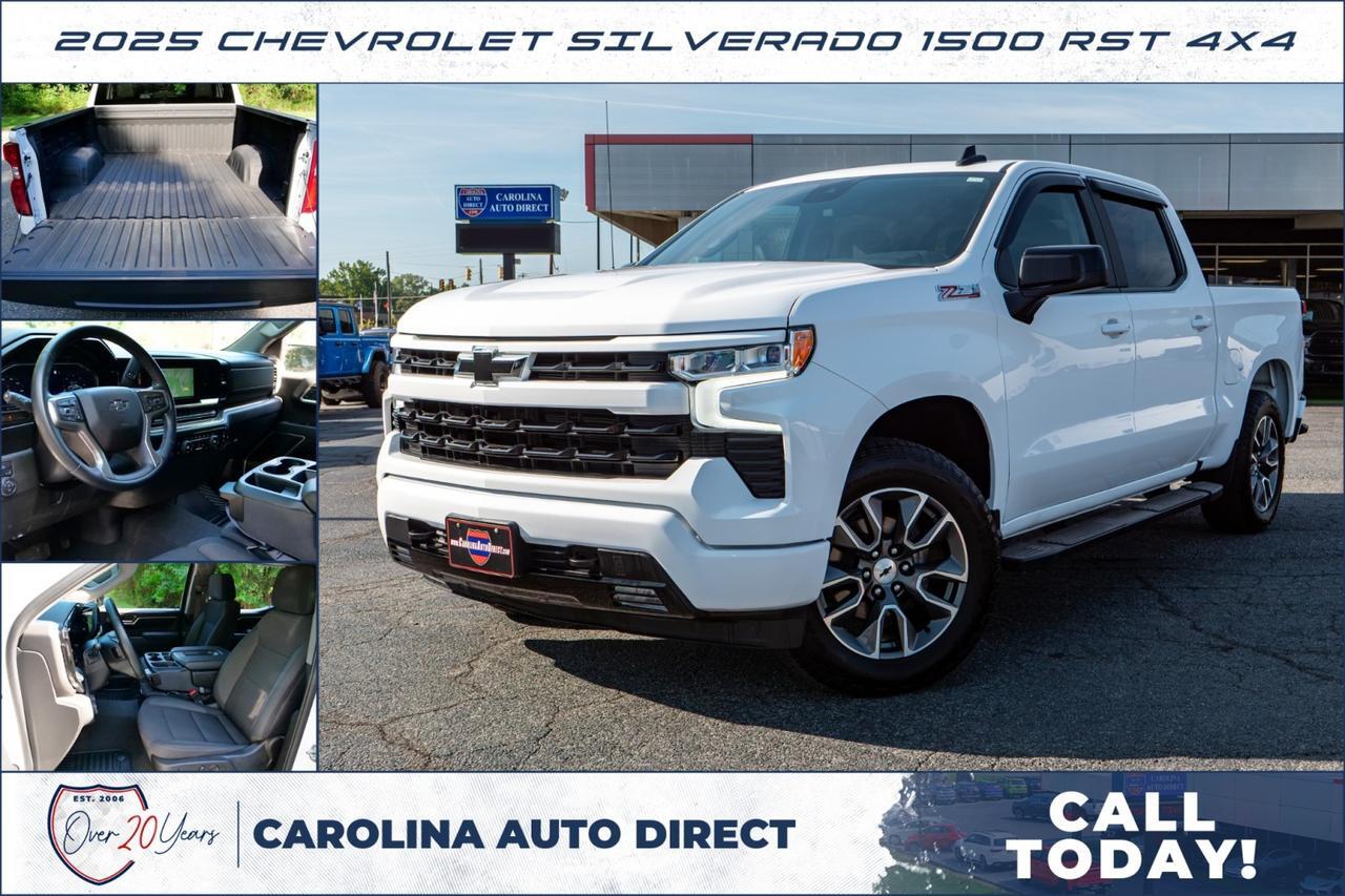 2025 Chevrolet Silverado 1500 RST 4X4 / 5.3L V8 / Heated Front Seats!