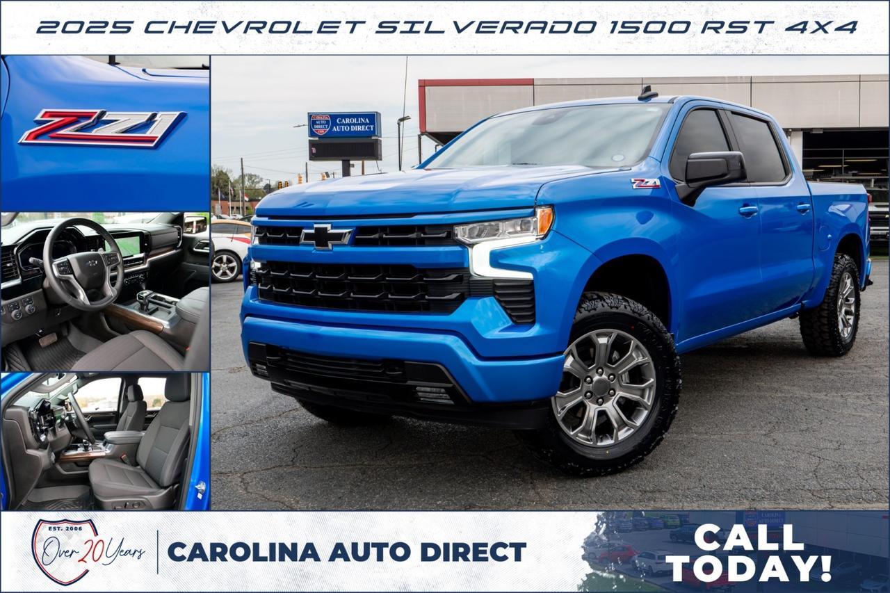 2025 Chevrolet Silverado 1500 RST 4X4 / Z71 Off Road / 5.3L V8 / New Tires!