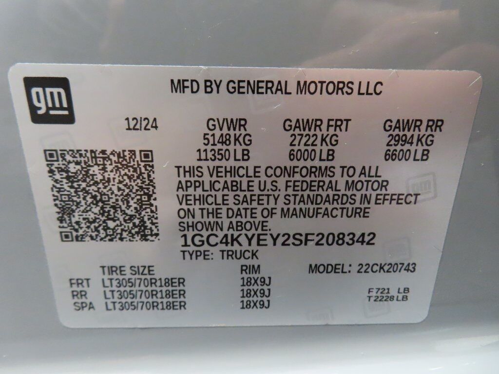 2025 Chevrolet Silverado 2500HD 4x4 Crew Cab ZR2 Fond du Lac WI