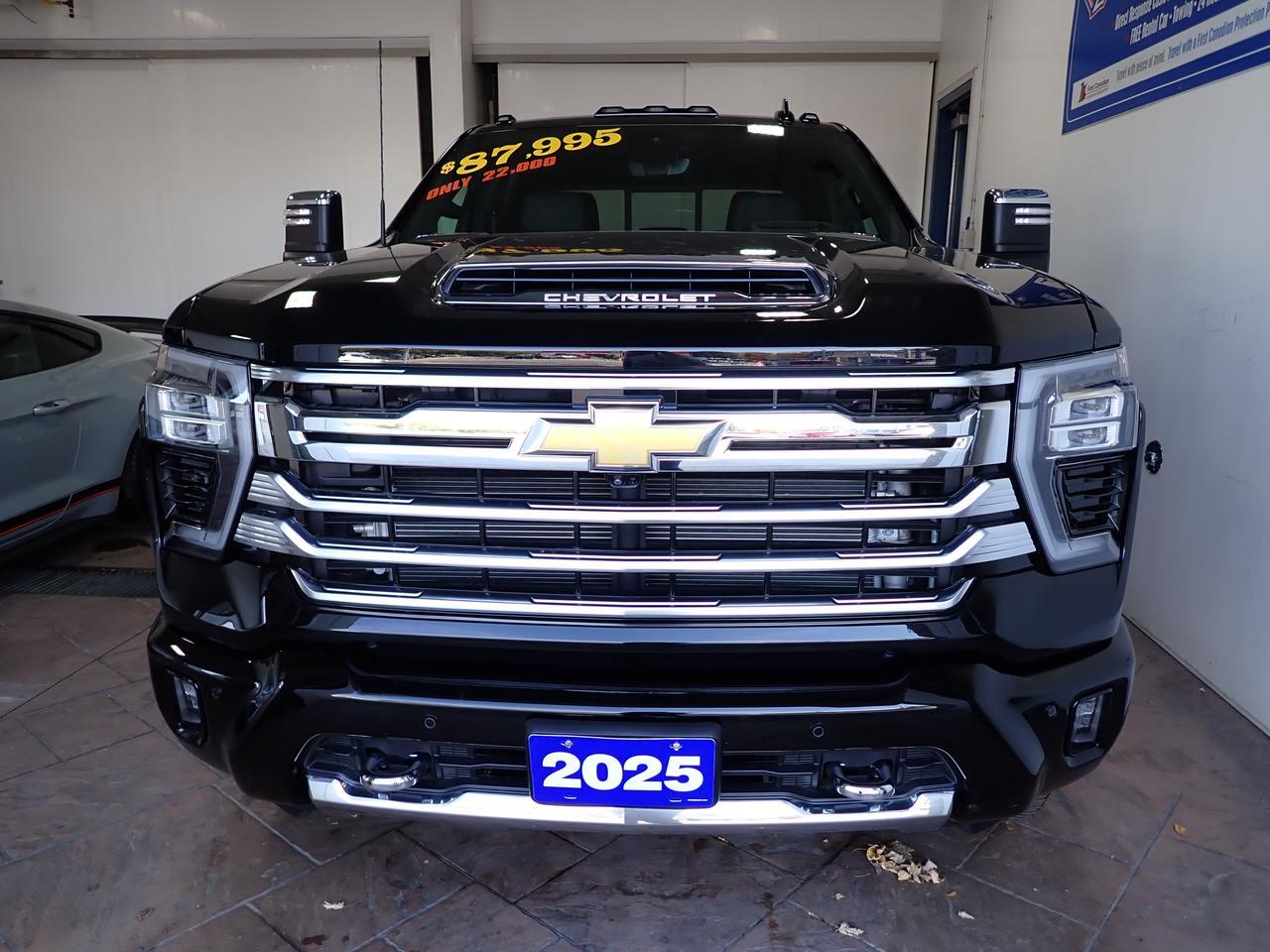 2025 Chevrolet Silverado 2500HD High Country 4WD LEATHER NAVI SUNROOF *DIESEL* Listowel ON