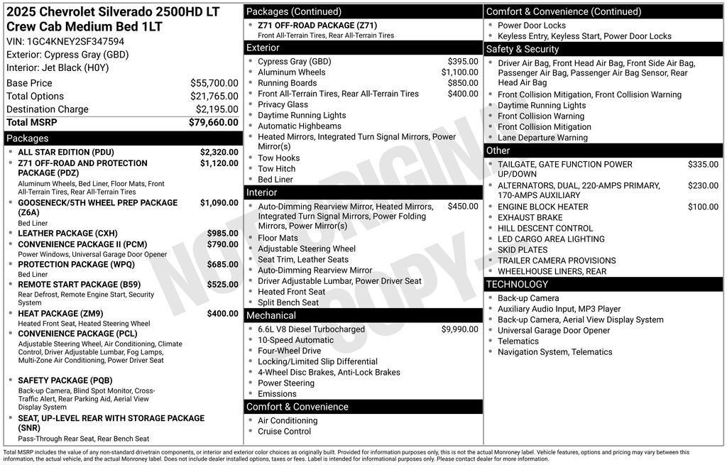 2025 Chevrolet Silverado 2500HD LT Commerce GA