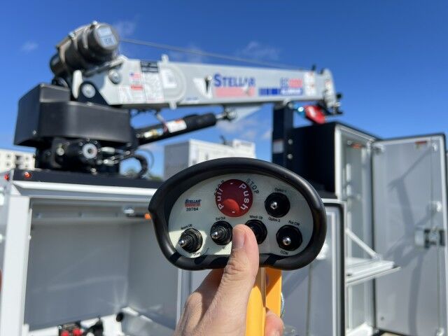 2025 Chevrolet Silverado 3500 HD Service Truck with Aluminum Stellar Crane EC3200 Homestead FL