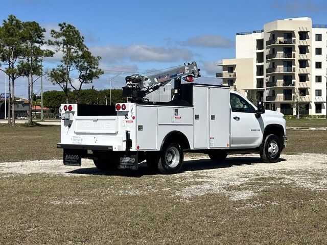 2025 Chevrolet Silverado 3500 HD Service Truck with Aluminum Stellar Crane EC3200 Homestead FL