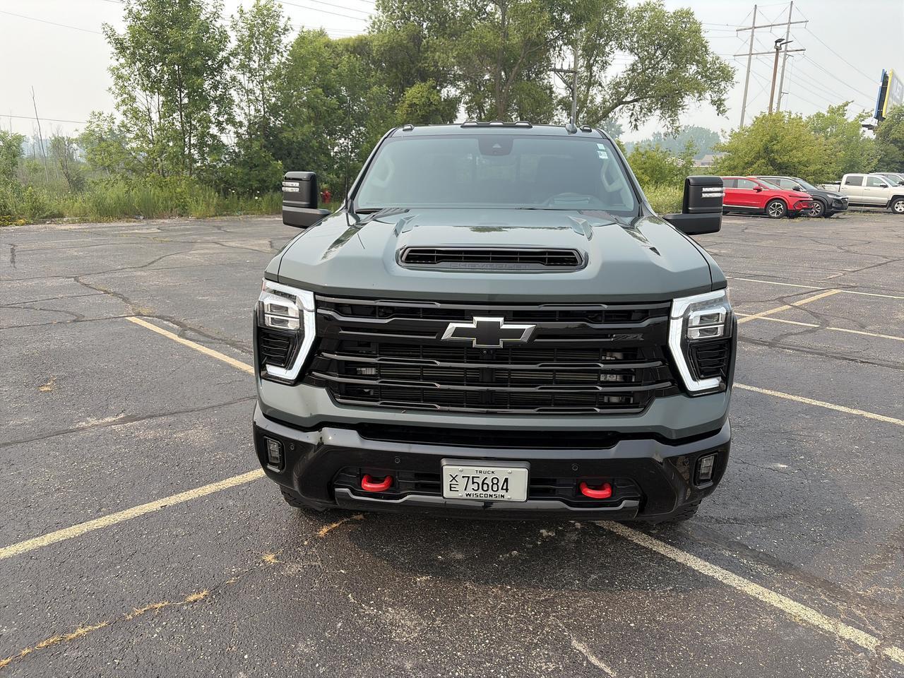 2025 Chevrolet Silverado 3500HD 3500HD LTZ Z71 Crew Cab 4WD DuramaxDiesel TrailBoss + TechPkgs /Sunroof 20sBlackWheels HD-SrrndVsn