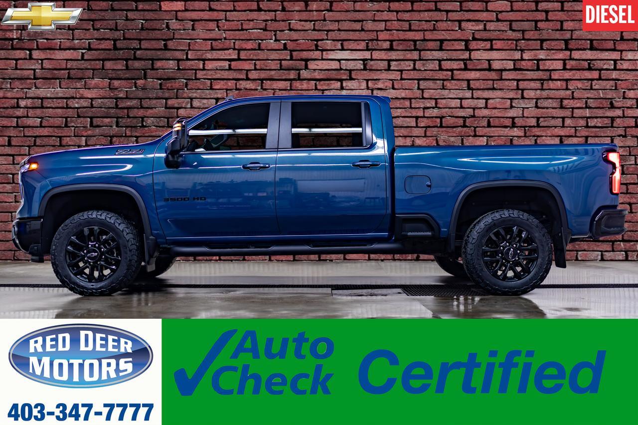 2025 Chevrolet Silverado 3500HD 4x4 Crew Cab LT True North Z71 Diesel Leather Nav