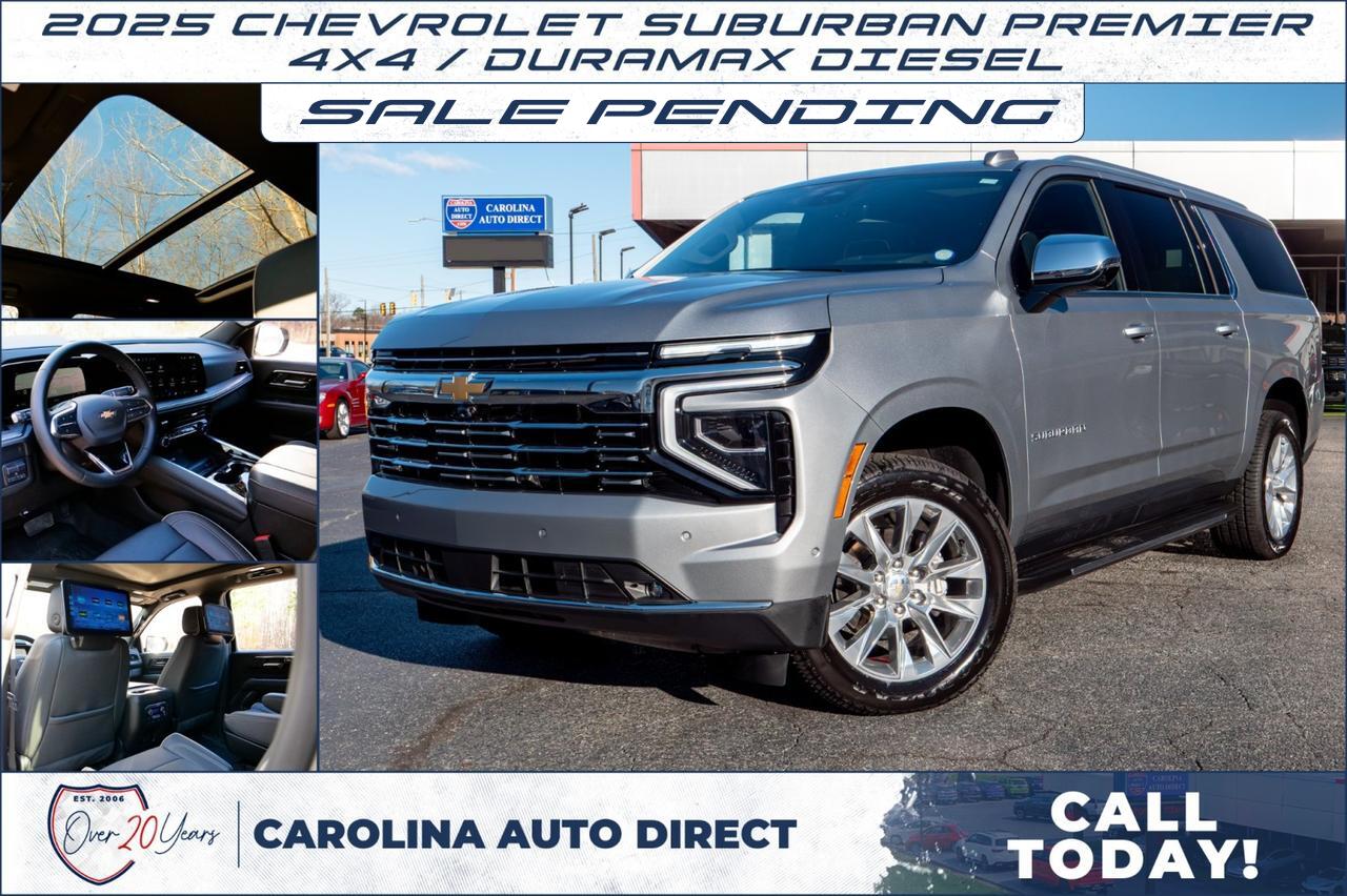 2025 Chevrolet Suburban Premier 4X4 / Duramax Diesel / Rear Entertainment!