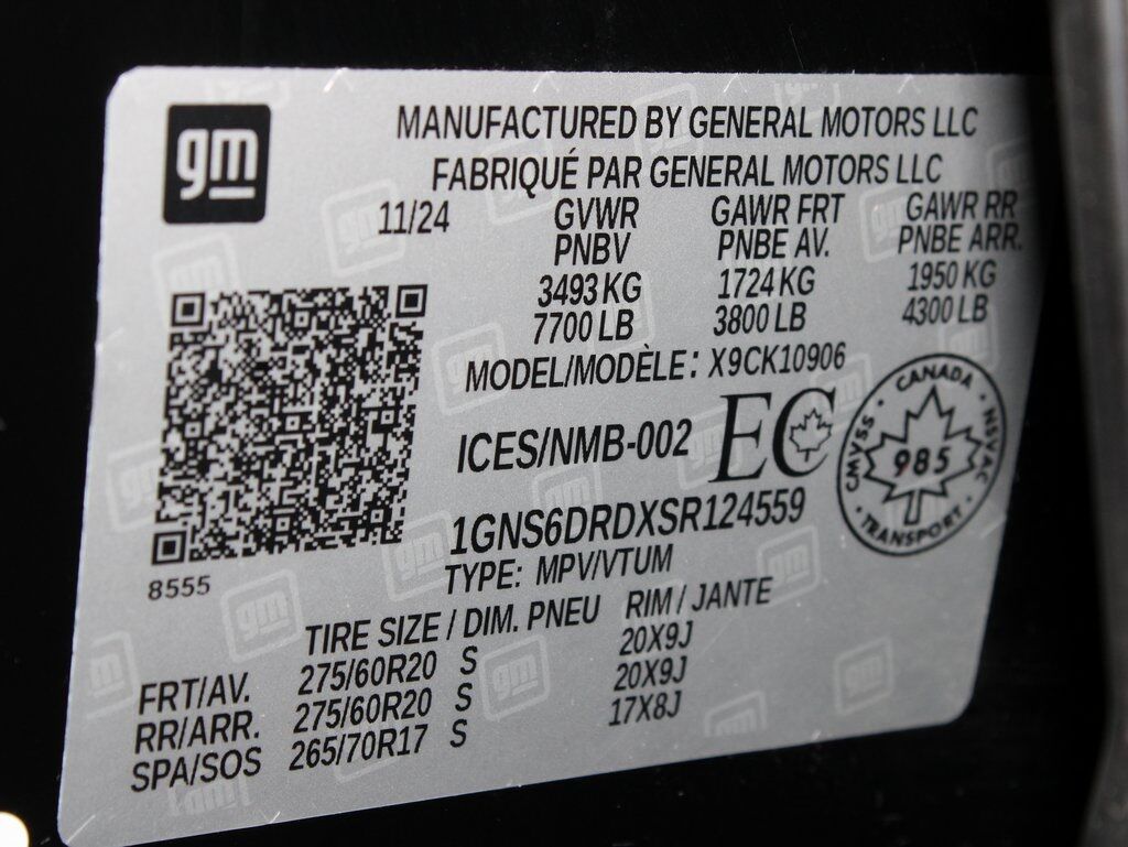2025 Chevrolet Suburban Z-71 4WD 8 Passenger Fond du Lac WI