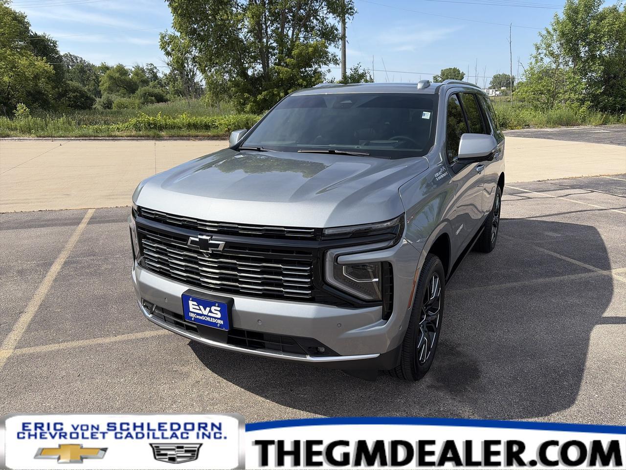 2025 Chevrolet Tahoe High Country 4WD 3.0L DuramaxDiesel DeluxePkg w/22s BlackBowties PwrRetractSteps Sunroof AirRide