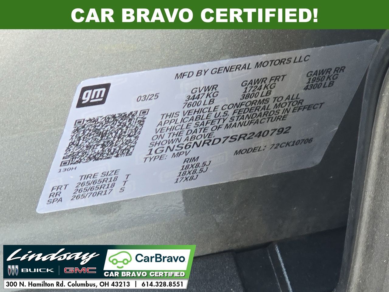 2025 Chevrolet Tahoe LT Columbus OH