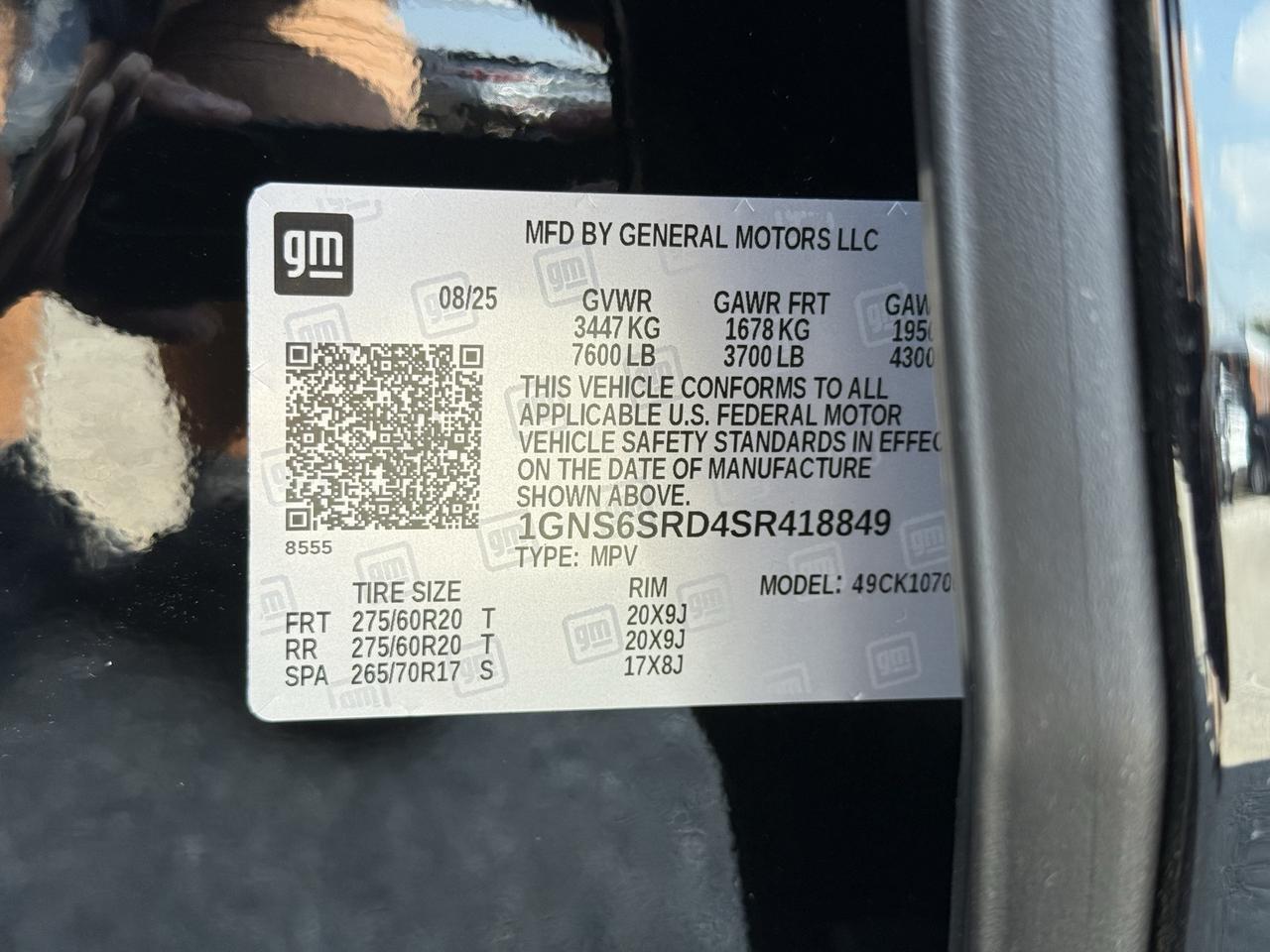 2025 Chevrolet Tahoe Premier Crestwood KY