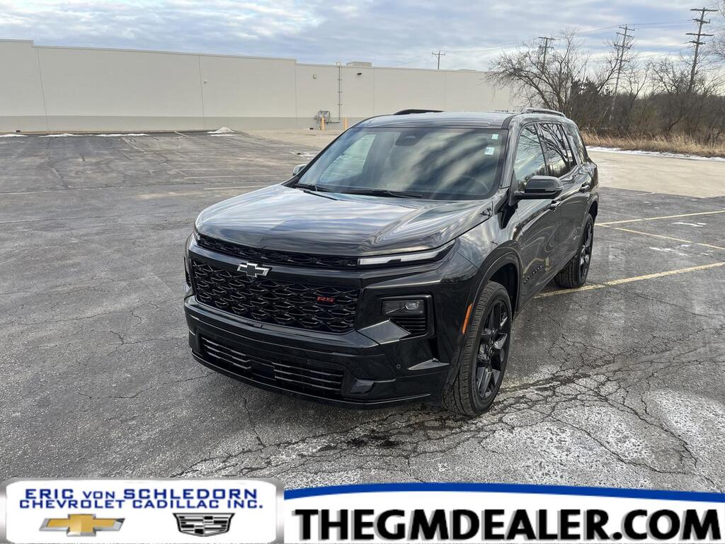 2025 Chevrolet Traverse RS AWD w/AdptvCrz HtdCldMemLthr HtdSteeringWheel HD-SurroundVision Milwaukee WI