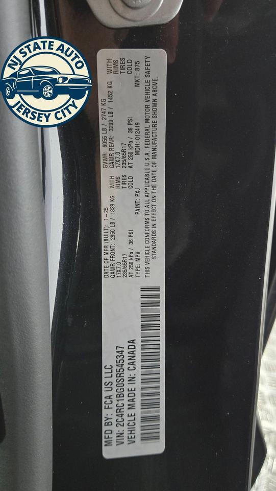 2025 Chrysler Pacifica Select Jersey City NJ