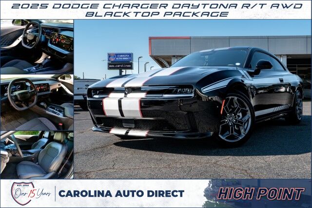 2025 Dodge Charger Daytona R/T AWD / Blacktop Package / R/T Stage 1!