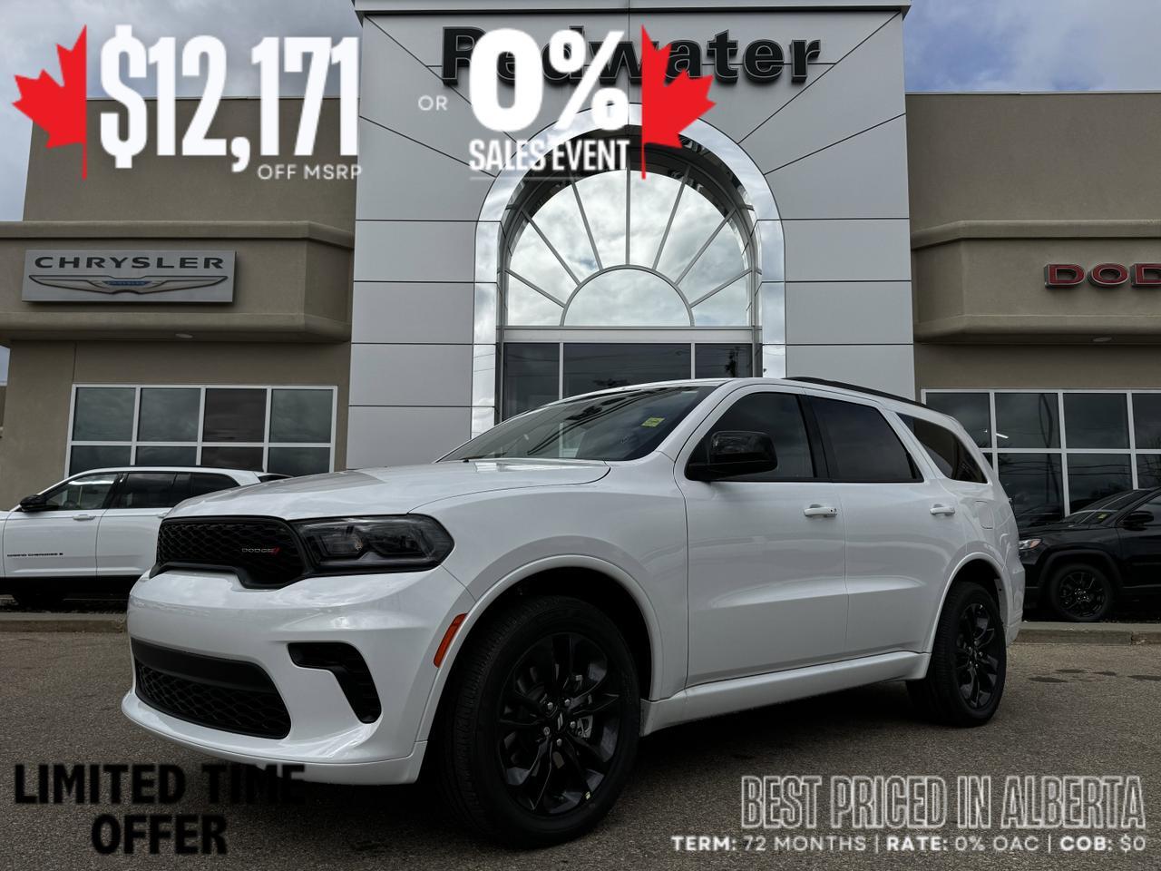 2025 Dodge Durango GT AWD SUV | V6 | Blacktop Pkg | Heated Seats | Power Liftgate
