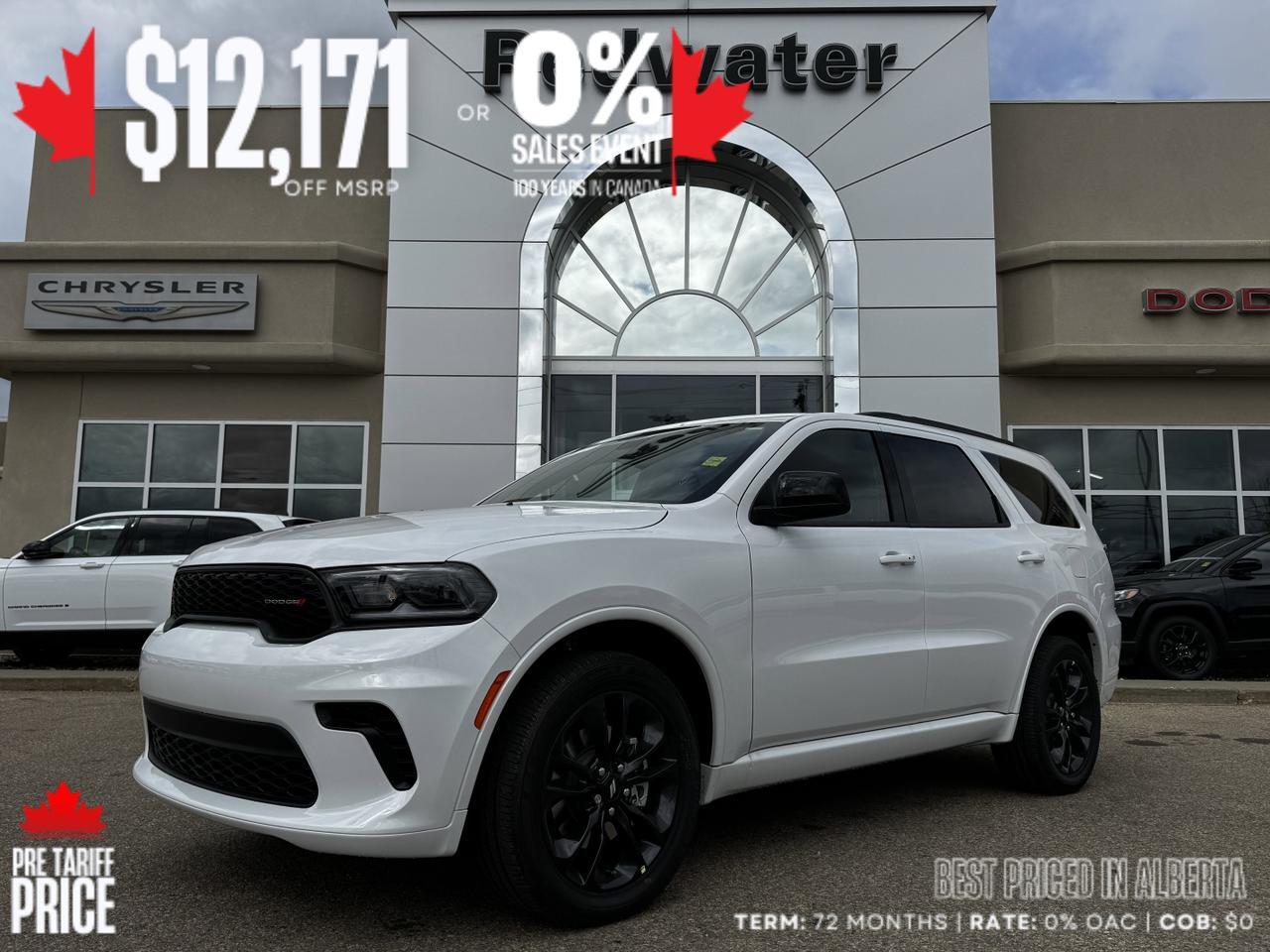 2025 Dodge Durango GT AWD SUV | V6 | Blacktop Pkg | Heated Seats | Power Liftgate