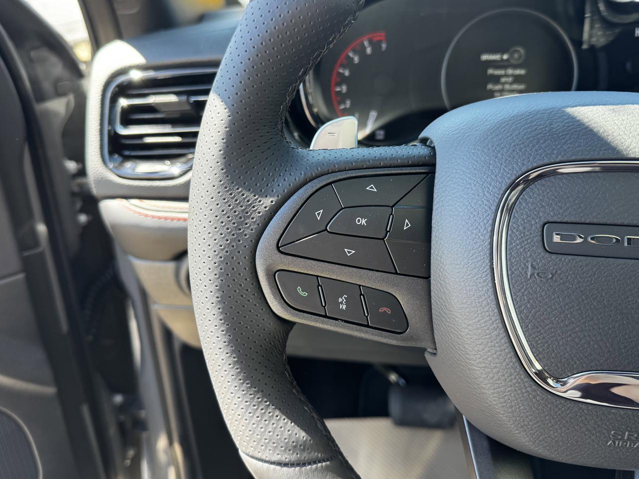 2025 Dodge Durango GT Plus AWD | V6 | Leather | Blacktop Pkg | Remote Start | NAV | Heated Vented Seats Redwater AB