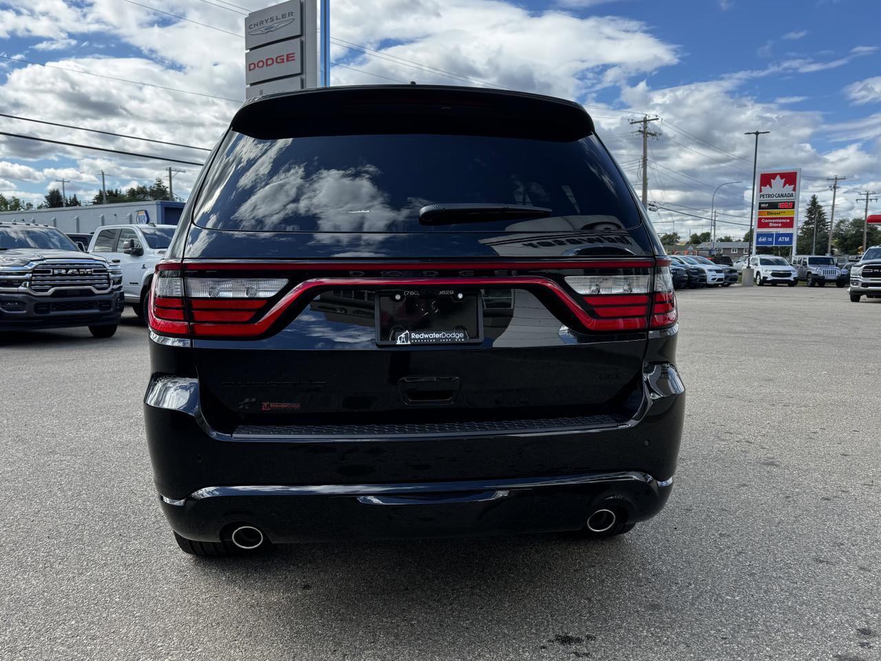 2025 Dodge Durango GT Plus AWD SUV | V6 | Leather | 6 Passenger | Blacktop Pkg | Heated Vented Seats Redwater AB