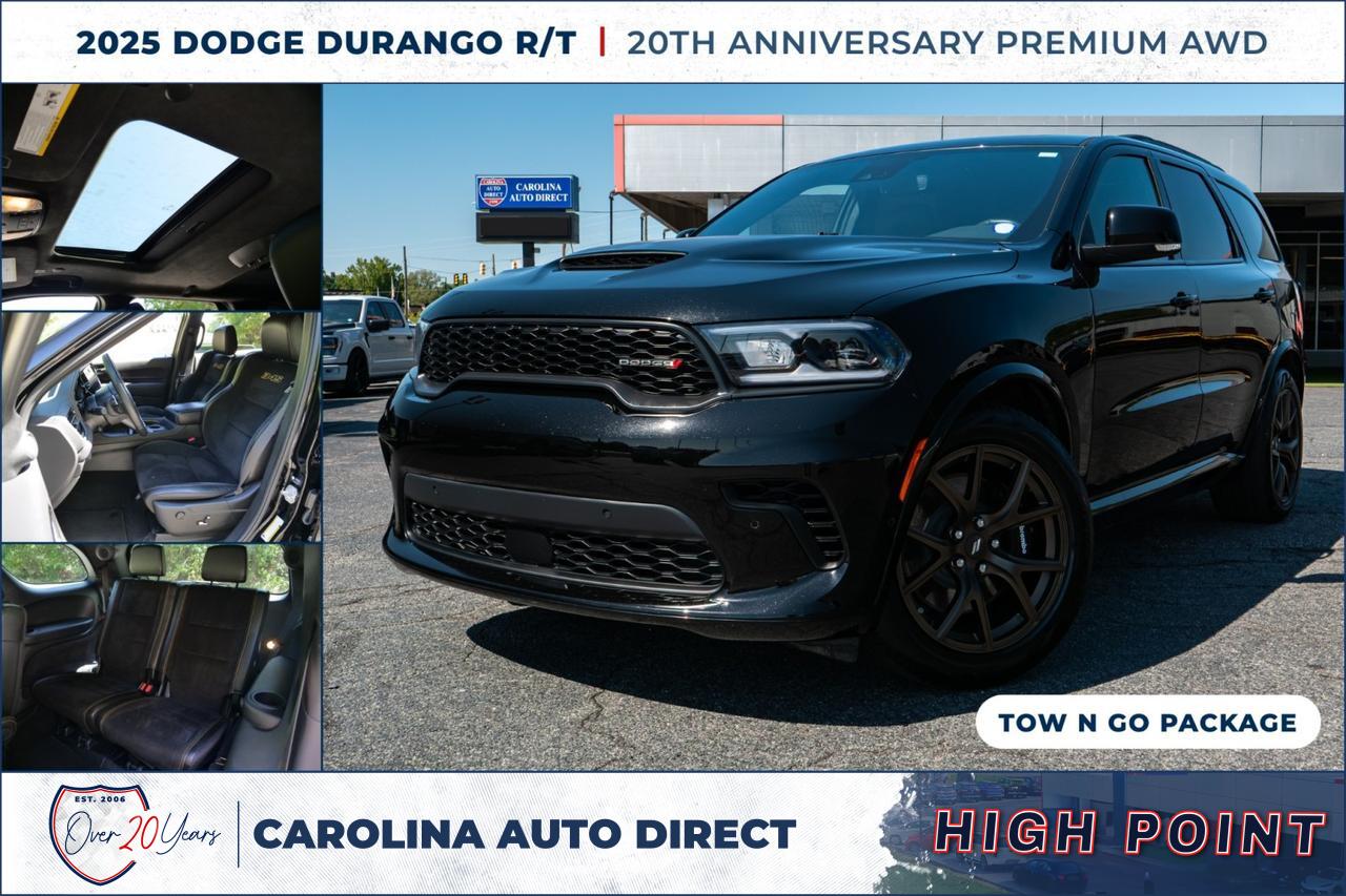 2025 Dodge Durango R/T 20th Anniversary Premium / AWD / Tow N Go Package