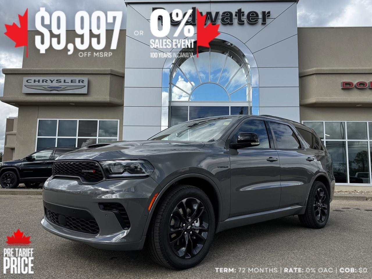 2025 Dodge Durango RT AWD | V8 HEMI | Leather | Blacktop Pkg | Backup Camera | 6 Passenger Redwater AB