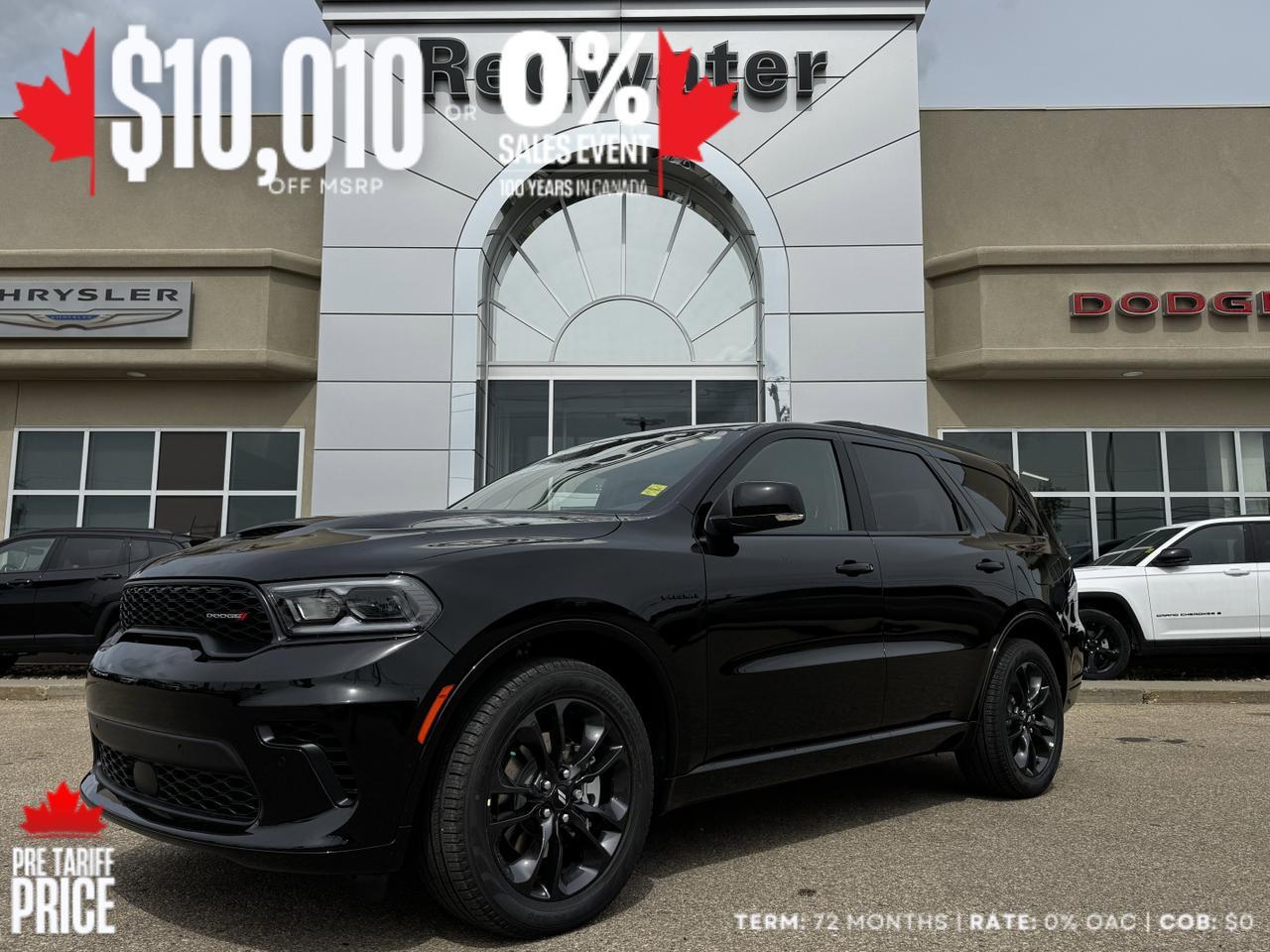 2025 Dodge Durango RT AWD SUV | HEMI V8 | Leather | 6 Passenger | Sunroof | Heated Seats Redwater AB