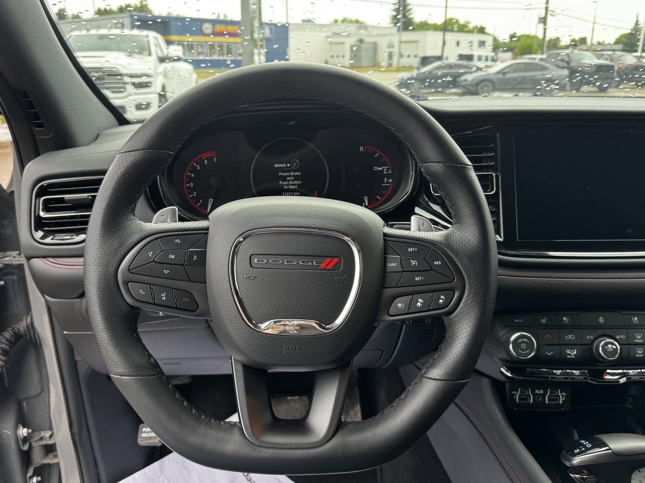 2025 Dodge Durango RT AWD SUV | Low KMs | HEMI V8 | Leather | Sunroof | Heated Seats | NAV Redwater AB