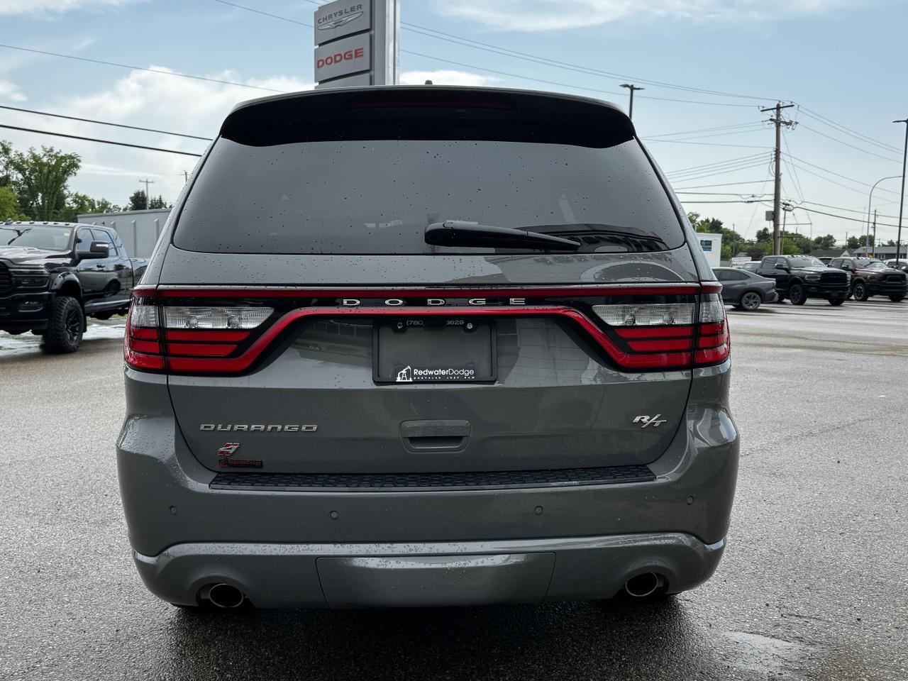 2025 Dodge Durango RT AWD SUV | Low KMs | HEMI V8 | Leather | Sunroof | Heated Seats | NAV Redwater AB