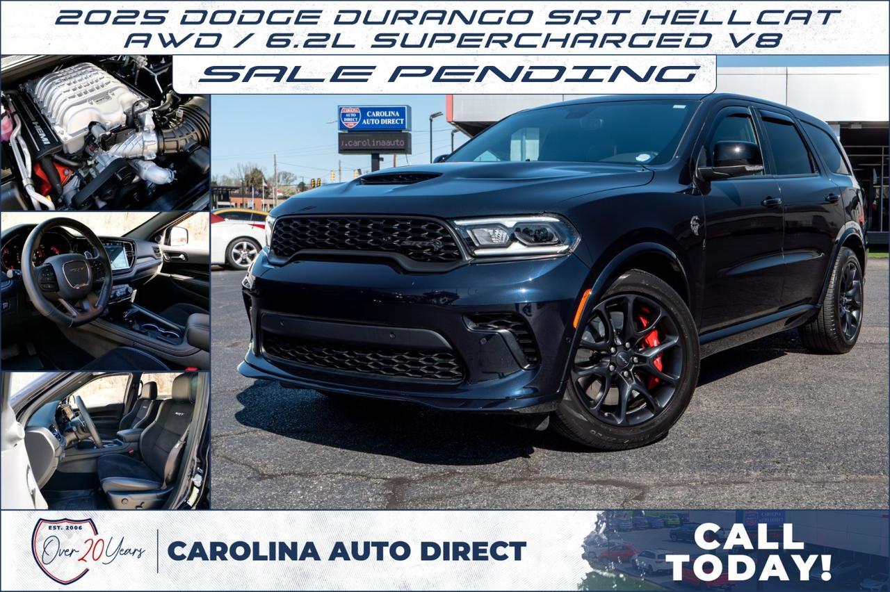2025 Dodge Durango SRT Hellcat / AWD / 6.2L Supercharged V8!
