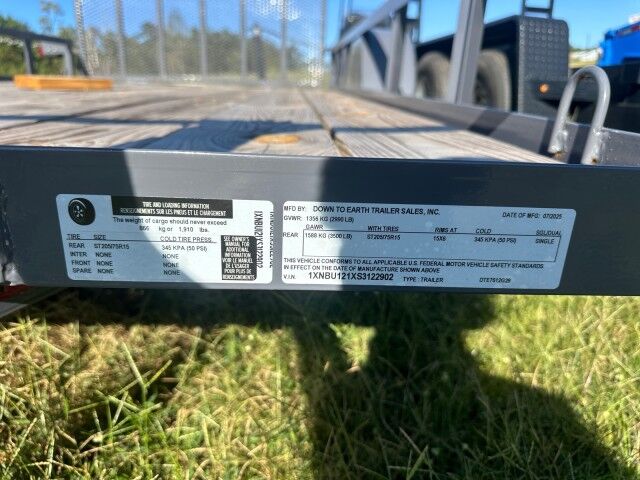 2025 Down 2 Earth 6x12 Single Axle Monroe GA