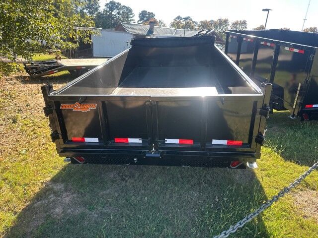 2025 Down 2 Earth 7x14 Dump Trailer 2' sides  Monroe GA