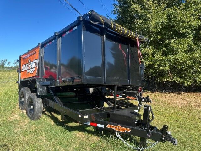 2025 Down 2 Earth 7x14 Dump Trailer 4' sides