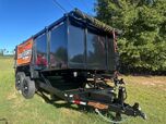 2025 Down 2 Earth 7x14 Dump Trailer 4' sides 