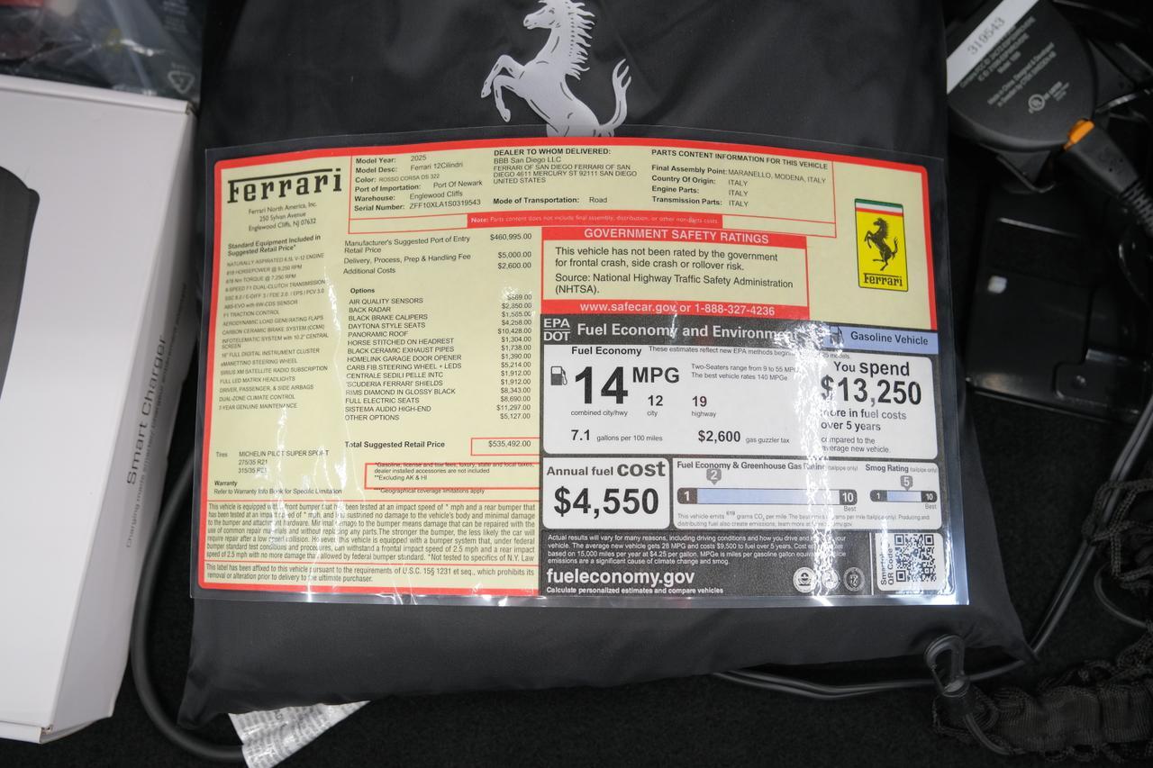 2025 Ferrari 12Cilindri Base Miami FL