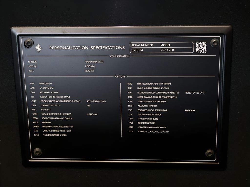 2025 Ferrari 296 GTB Base San Clemente CA