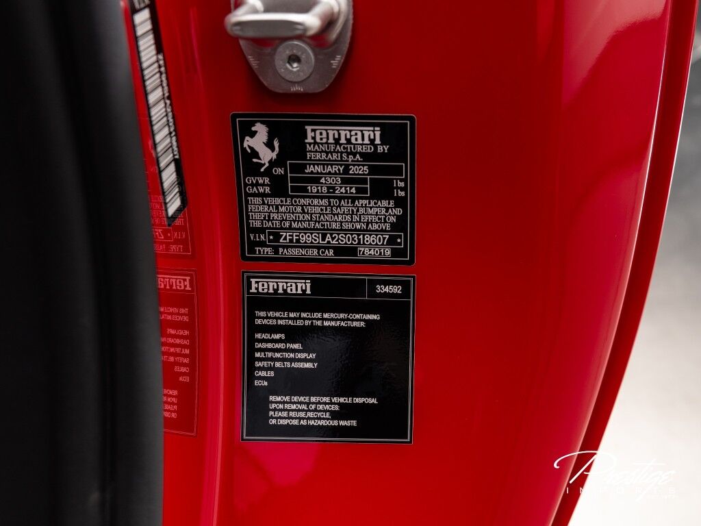 2025 Ferrari 296 GTB North Miami Beach FL