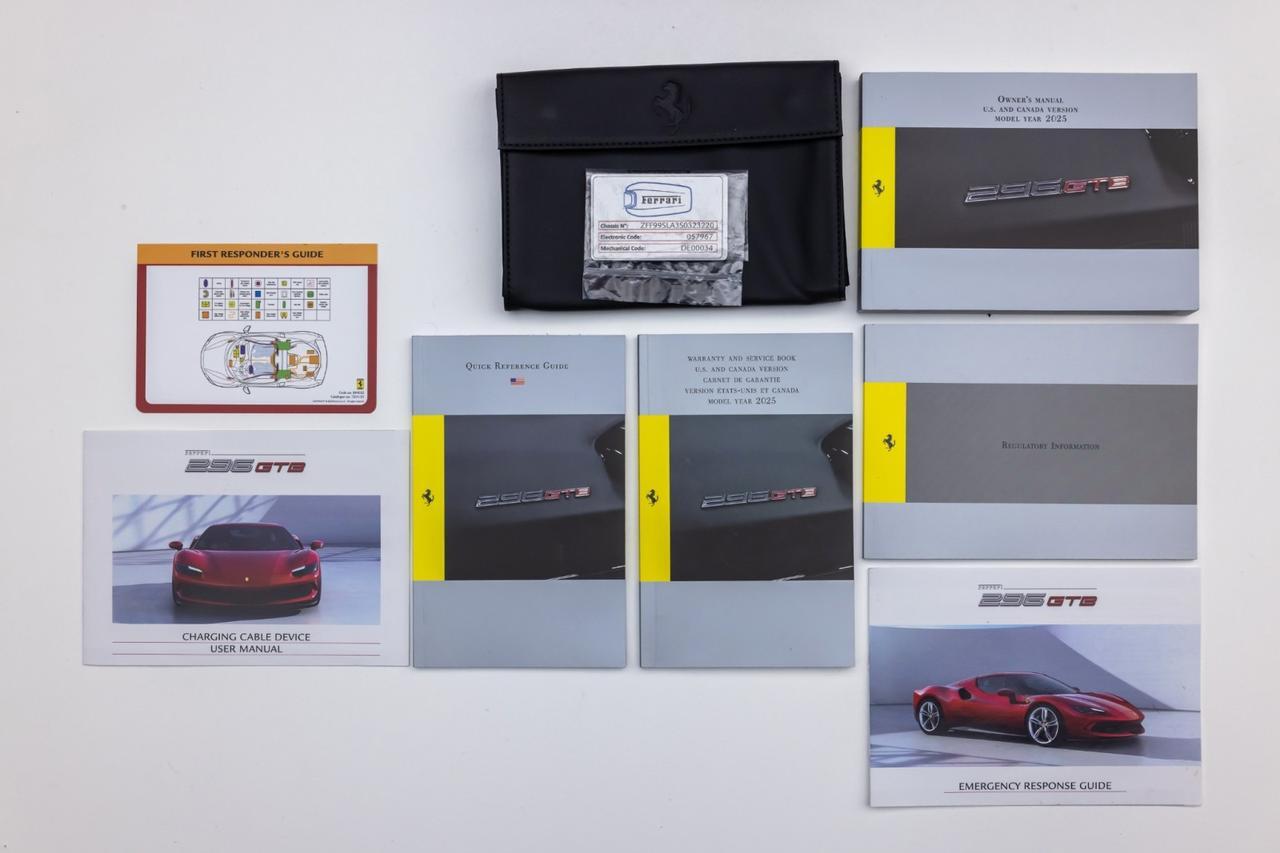 2025 Ferrari 296 GTB Only 34 Miles Brand New Car Scottsdale AZ