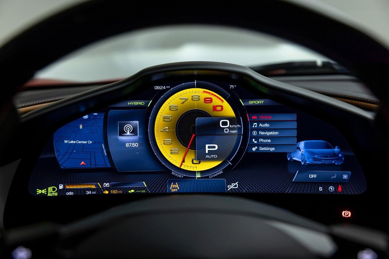 2025 Ferrari 296 GTB Only 34 Miles Brand New Car Scottsdale AZ