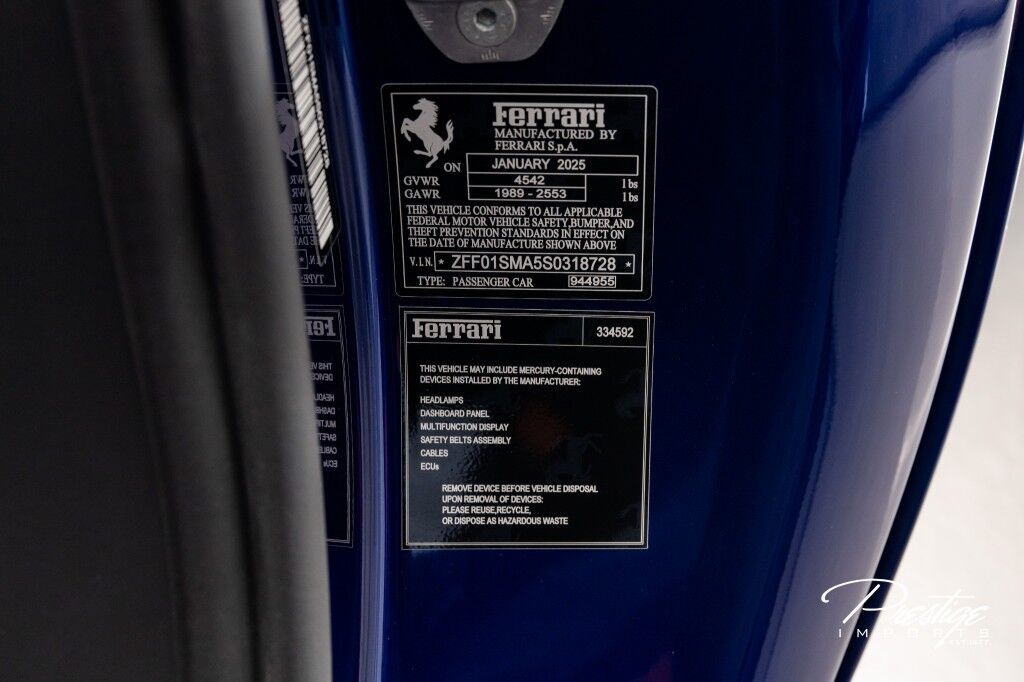 2025 Ferrari 296 GTS North Miami Beach FL