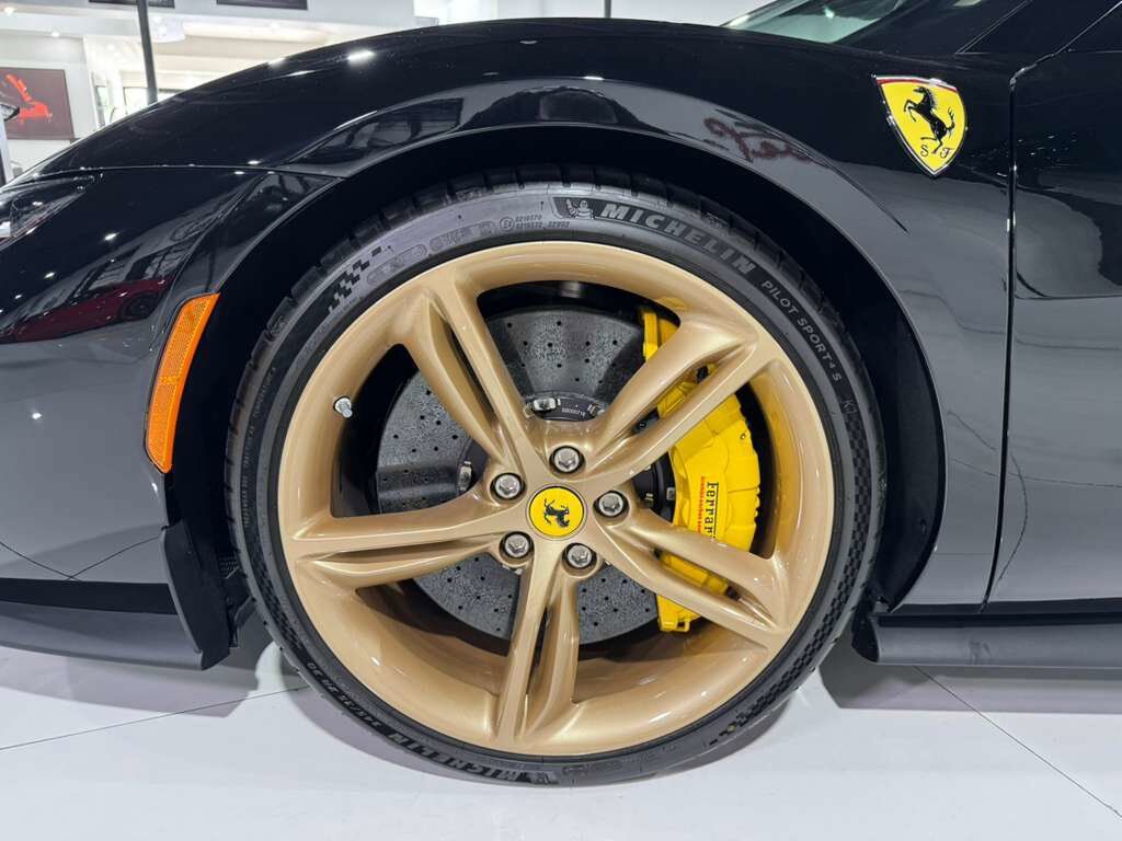 2025 Ferrari 296 GTS Nero B/B paint,Extra-Range interior,Daytona seats,surround view,JBL audio AND MUCH MUCH MORE!! Fort Lauderdale FL