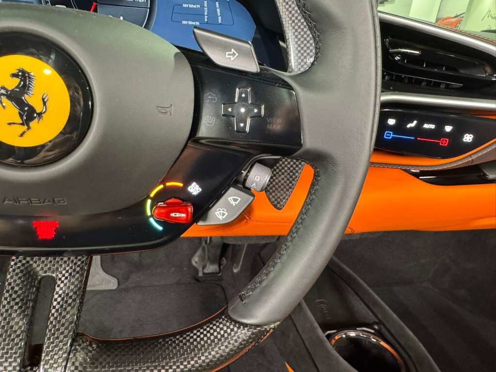 2025 Ferrari 296 GTS Nero B/B paint,Extra-Range interior,Daytona seats,surround view,JBL audio AND MUCH MUCH MORE!! Fort Lauderdale FL