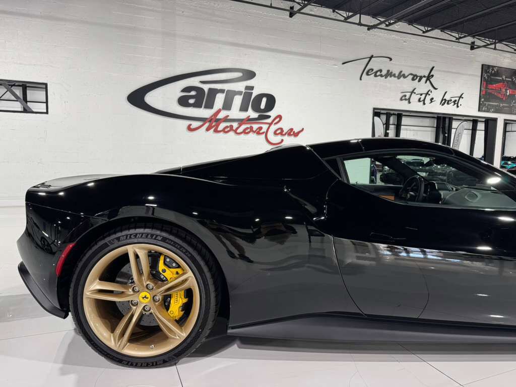 2025 Ferrari 296 GTS Nero B/B paint,Extra-Range interior,Daytona seats,surround view,JBL audio AND MUCH MUCH MORE!! Fort Lauderdale FL