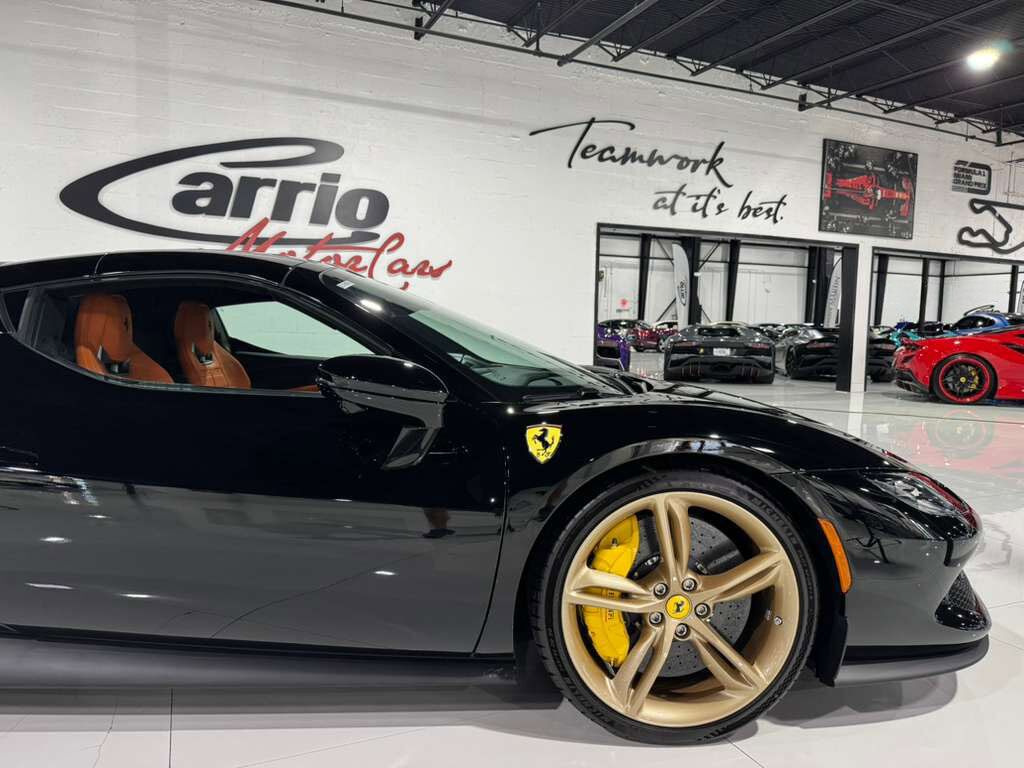 2025 Ferrari 296 GTS Nero B/B paint,Extra-Range interior,Daytona seats,surround view,JBL audio AND MUCH MUCH MORE!! Fort Lauderdale FL