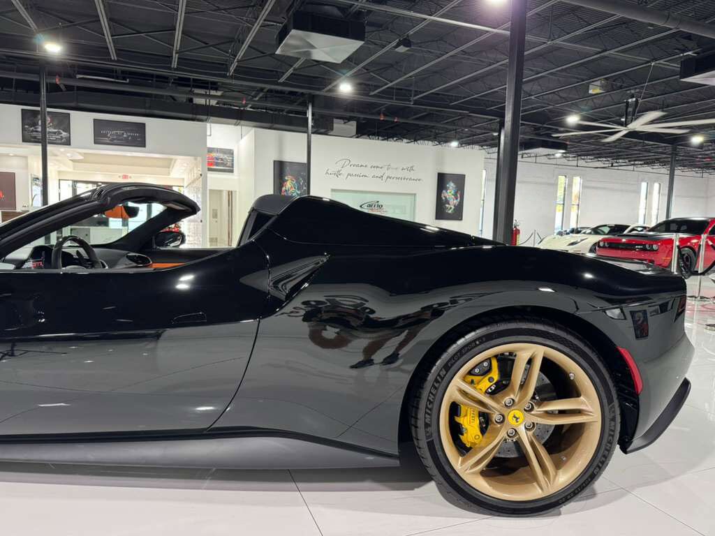 2025 Ferrari 296 GTS Nero B/B paint,Extra-Range interior,Daytona seats,surround view,JBL audio AND MUCH MUCH MORE!! Fort Lauderdale FL