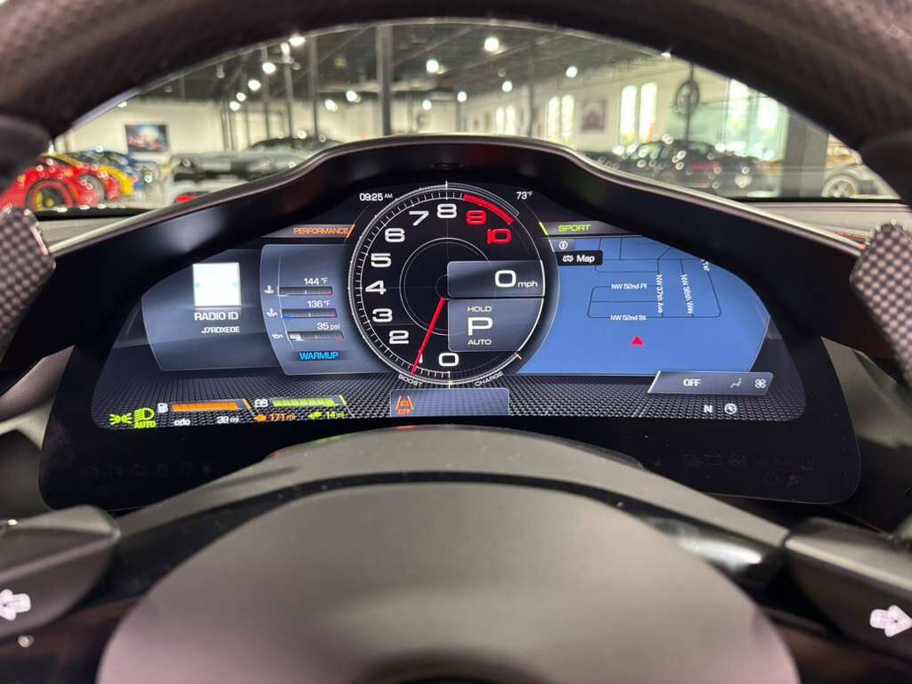 2025 Ferrari 296 GTS Nero B/B paint,Extra-Range interior,Daytona seats,surround view,JBL audio AND MUCH MUCH MORE!! Fort Lauderdale FL