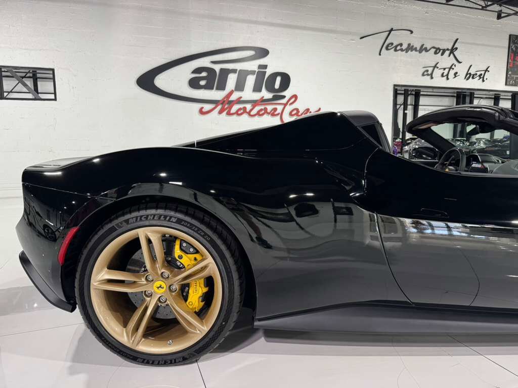 2025 Ferrari 296 GTS Nero B/B paint,Extra-Range interior,Daytona seats,surround view,JBL audio AND MUCH MUCH MORE!! Fort Lauderdale FL