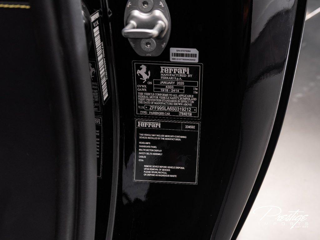 2025 Ferrari 296 Gtb Coupe North Miami Beach FL