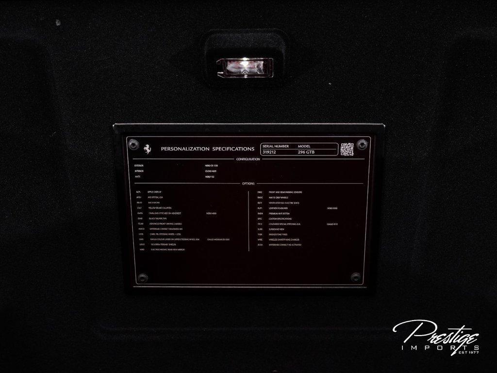2025 Ferrari 296 Gtb Coupe North Miami Beach FL