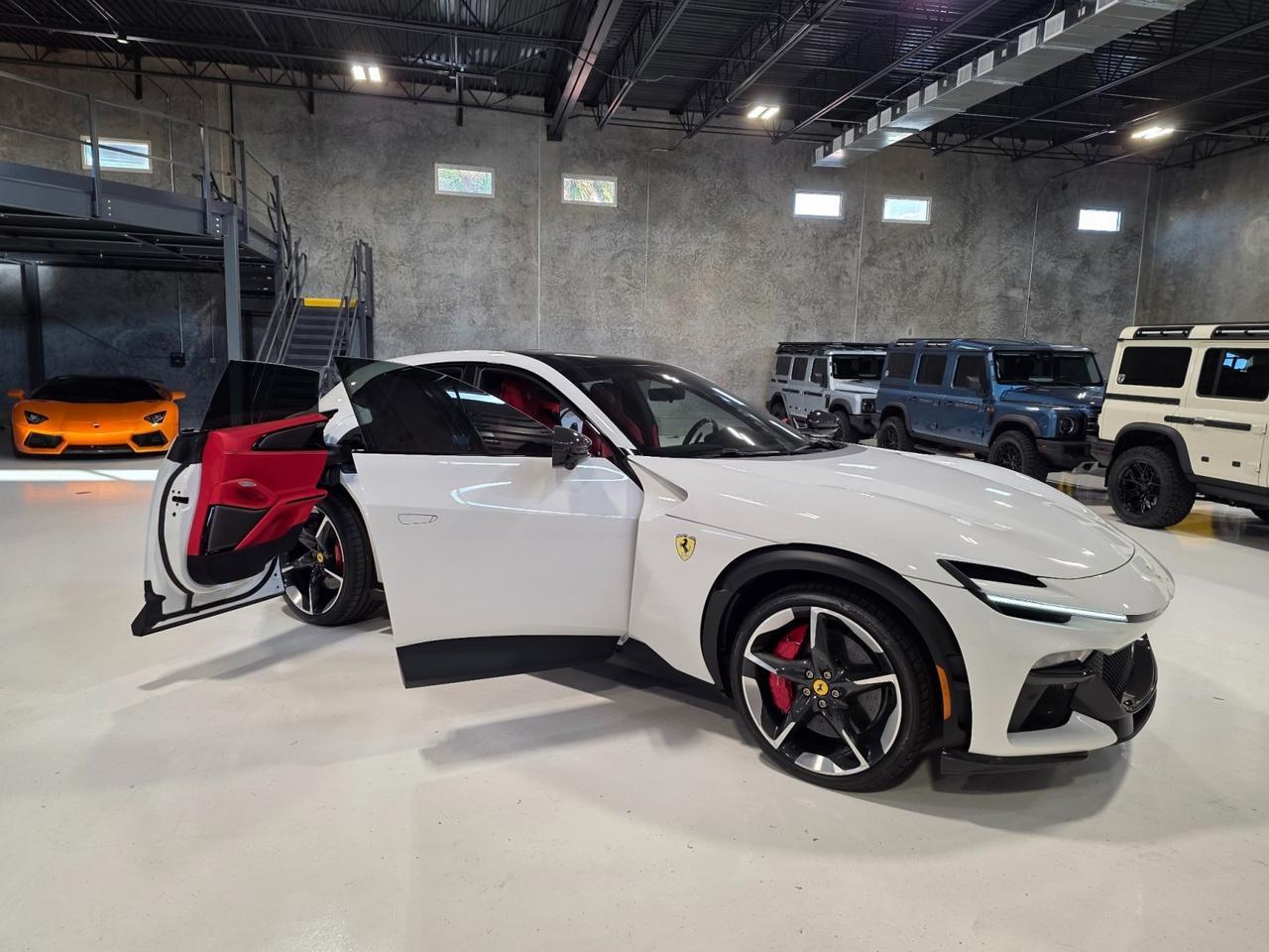 2025 Ferrari Purosangue Bianco Cervino Scottsdale AZ