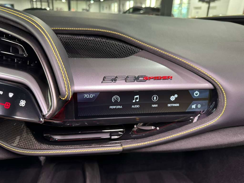 2025 Ferrari SF90 Spider Atelier New York build,Rosso Mugello paint,two-tone,painted livrea,JBL audio,carbon galore AND MORE! Fort Lauderdale FL