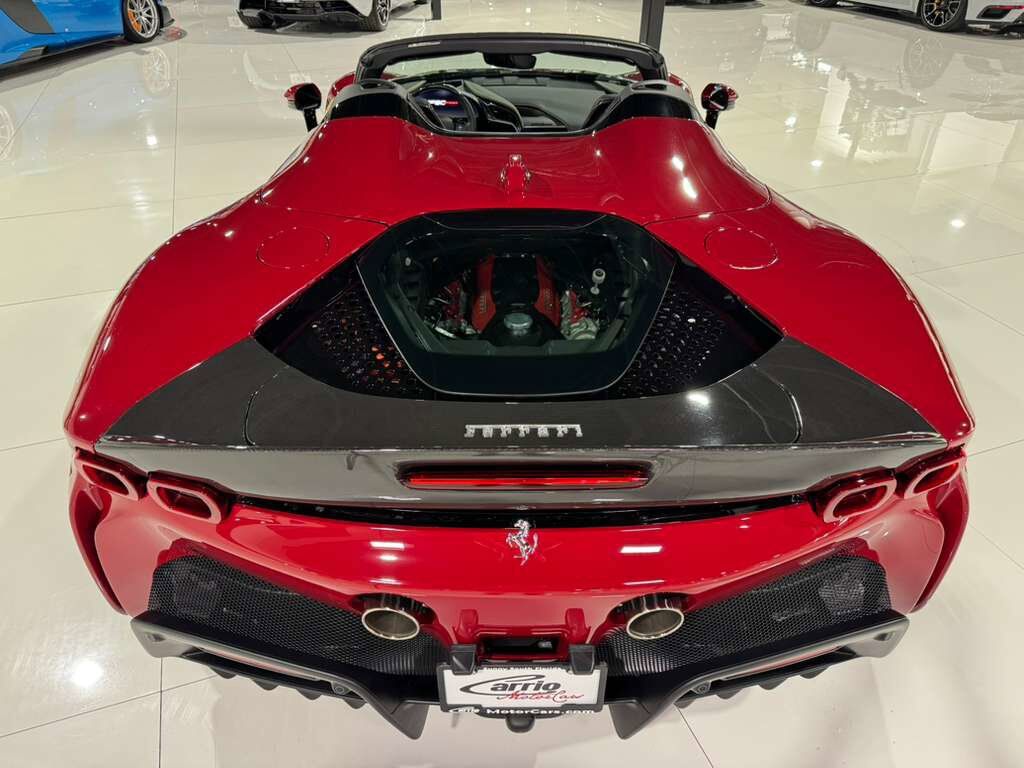2025 Ferrari SF90 Spider Atelier New York build,Rosso Mugello paint,two-tone,painted livrea,JBL audio,carbon galore AND MORE! Fort Lauderdale FL